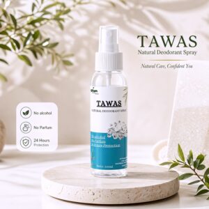 Tawas Natural Deodoran Spray - 100ml Tawas Spray / anti bau ketiak Deodorant Tubuh Crystal
